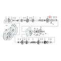 Thrust washer, transmission mainshaft, right side .060"