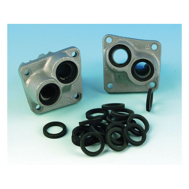 Buna-n, pushrod cover seal. Large lower. rubber