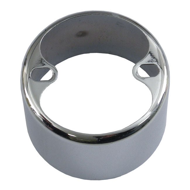 Speedo/tach cup. Chrome