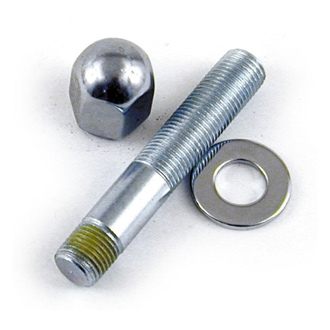 Lower shock stud kit zinc — 73-86 4-speed FL; FX (NU)