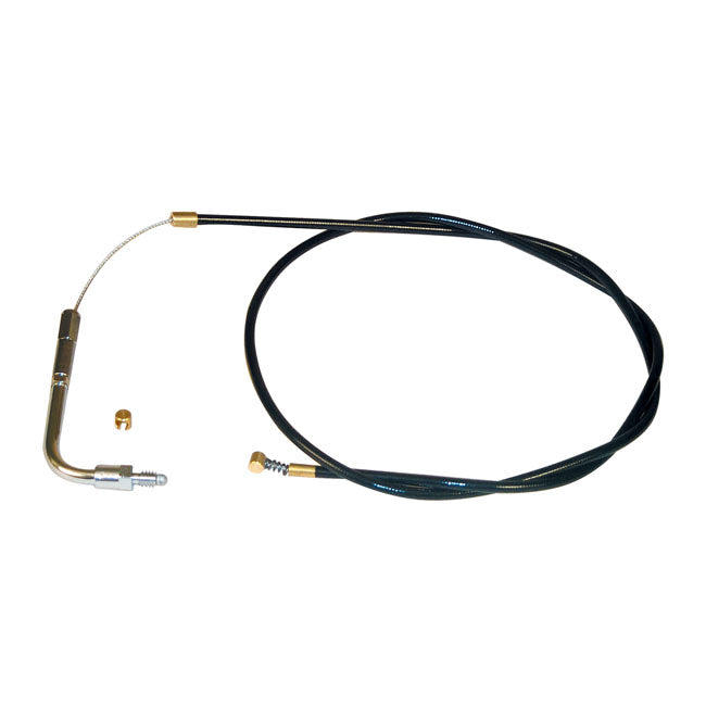 S&S, throttle cable, 39" push — S&S E/G carburetor with 96-22 style threaded throttle housing (excl. e-throttle & cruise control models) (NU)