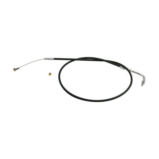S&S, throttle cable, 42" pull — S&S E/G carburetor with 96-22 style threaded throttle housing (excl. e-throttle & cruise control models) (NU)