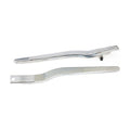 58-84 FL fender struts. Smooth. Chrome
