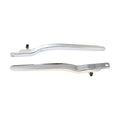 72-85 FX fender struts. Smooth. Chrome