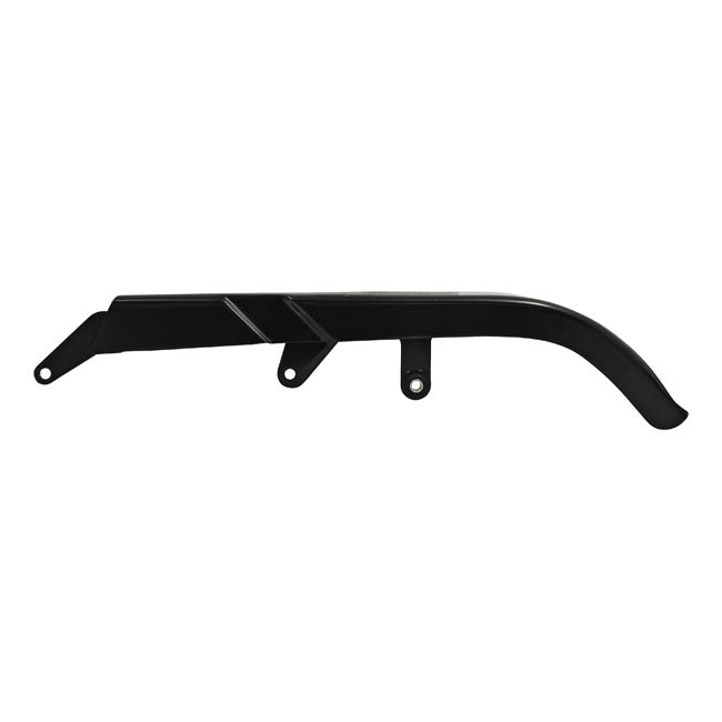Upper belt guard, Softail. Black — 86-99 Softail (NU)