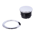 Pop-up gas cap set. Chrome — 98-22 XL Sportster (Excl. 04-10 XL1200C) with 3.3G (12.5L) tank (NU)