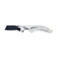 Shorty upper belt guard. Chrome — Dyna: 2007 FXSTD (NU). Softail: 2007 FXSTC; FXSTN; FLSTSC (NU).