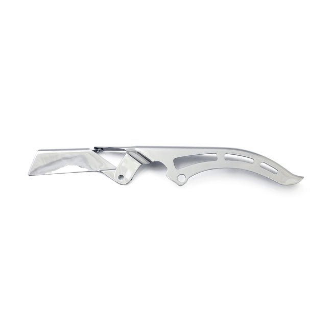 Shorty upper belt guard. Chrome — 08-17 Softail (NU)