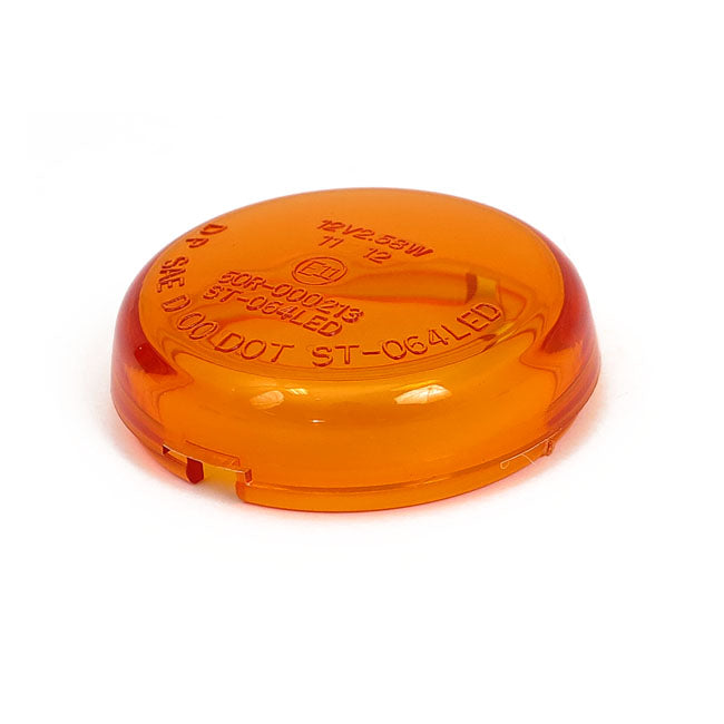 Turn signal lens bullet amber — 02-17 V-Rod (NU)
