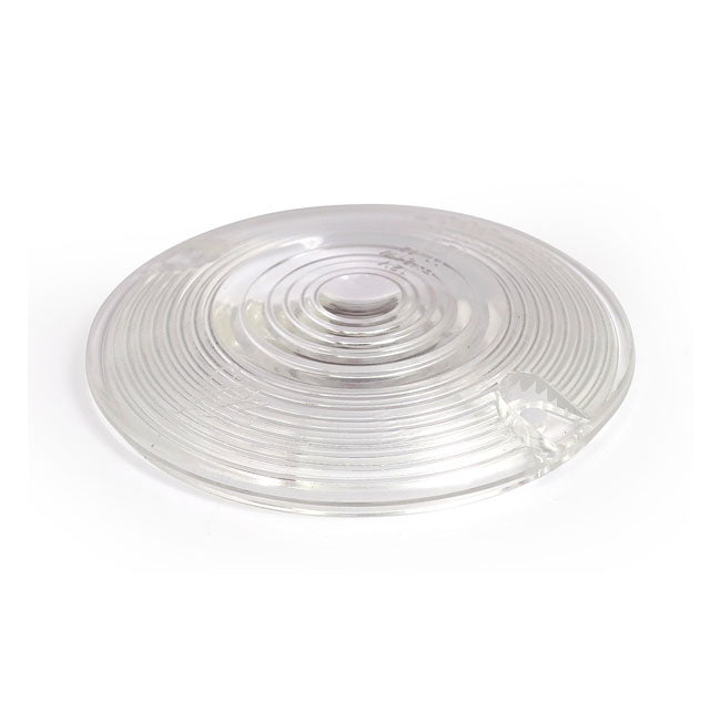 Clear turn signal lens