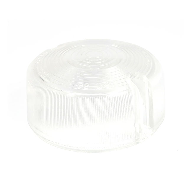 Turn signal domed lens. Clear