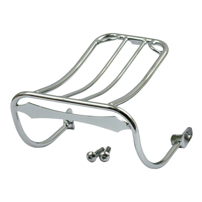 Dyna luggage rack, for bobbed fenders — 93-01 Dyna with bobbed fender (excl. FXDWG)