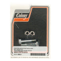 Colony, foot peg mount kit. Chrome — 52-68 Big Twin; 57-68 XL Sportster (NU)