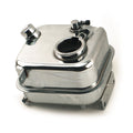 Oil tank, Shovelhead. Chrome — 65-E82 4-speed FL; FX. With internal oil filter (NU)