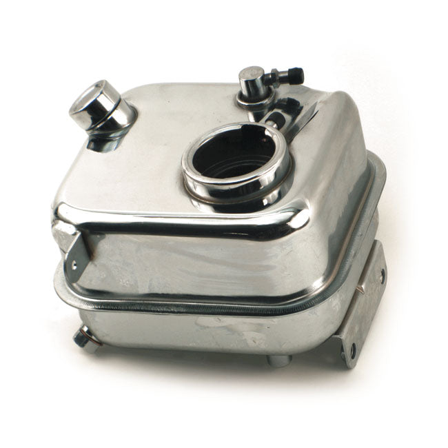 Oil tank, Shovelhead. Chrome — 65-E82 4-speed FL; FX. With internal oil filter (NU)