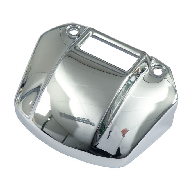 Headlamp bracket cover. with cut-out. Chrome