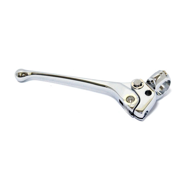 Clutch/brake lever assembly — 41-64 FL (brake); 41-67 FL (clutch); 54-72 XL Sportster (brake) and custom applications