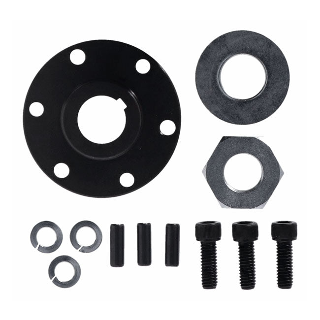 3" front pulley, 8mm, 47t — 37-54 Big Twin (NU) (tapered sprocket shaft)