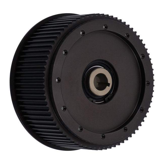 Bdl rear pulley 3", 8mm, 76t — 37-84 Big Twin