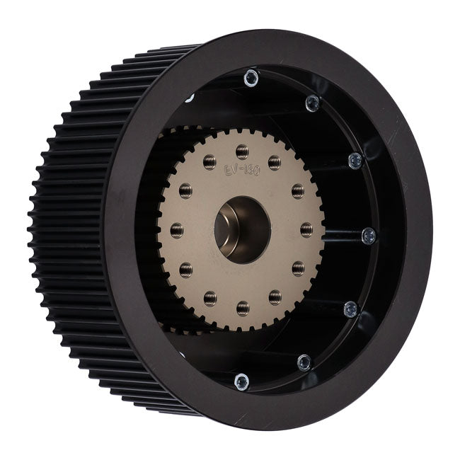 Bdl rear pulley 3", 8mm, 76t — 37-84 Big Twin
