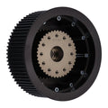 Bdl rear pulley 3", 8mm, 76t — 37-84 Big Twin