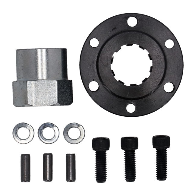 BDL offset pulley insert & nut, 1/4"