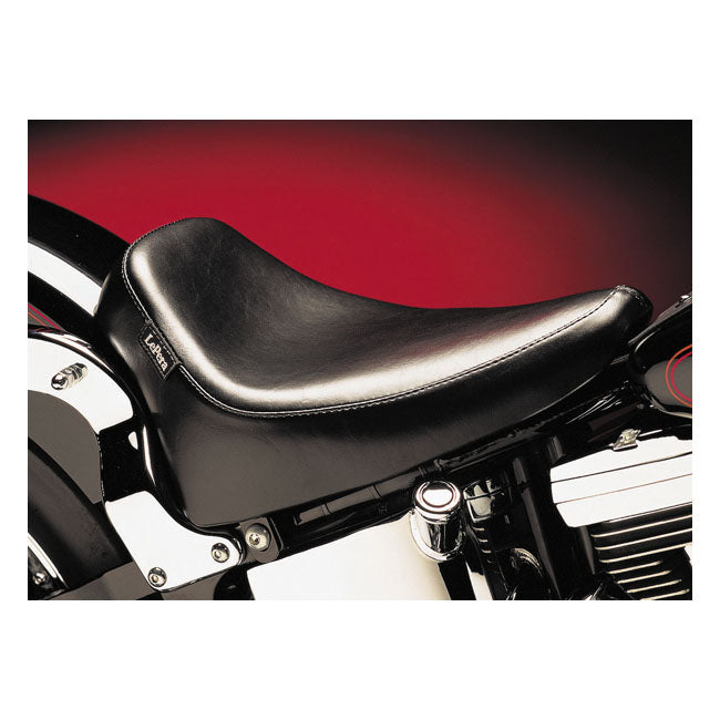 LePera, Silhouette Deluxe solo seat. Smooth — 84-99 Softail (NU)