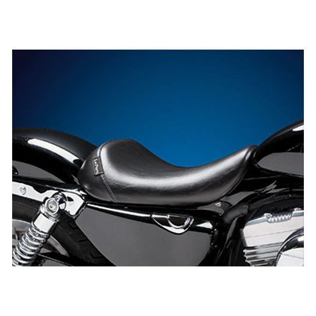 LePera, Bare Bones solo LT seat. Smooth — 04-22 XL Sportster (Excl. 07-09 XL Sportster) with 3.3 gallon fuel tank (NU)