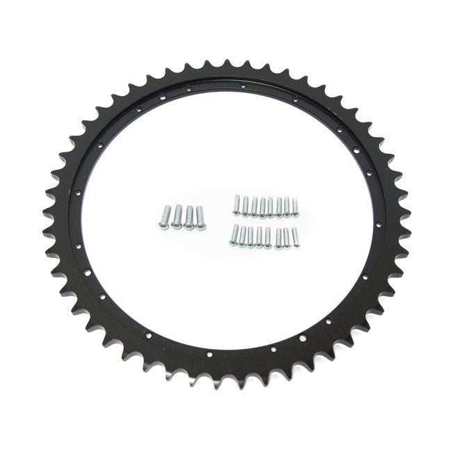 Drum brake sprocket, 51t — 57-78 XL Sportster; 30-E58 FL (NU) (mech. brake)