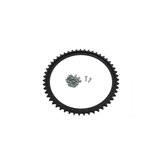 Drum brake sprocket, 51t — L58-61 Big Twin (NU)