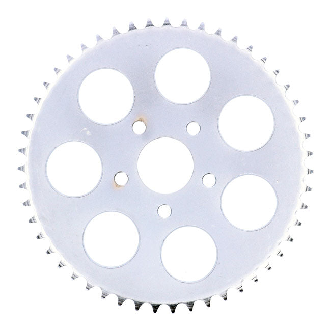 Rear sprocket, zinc. 51t — 73-85 4-speed Big Twin; 79-81 XL Sportster