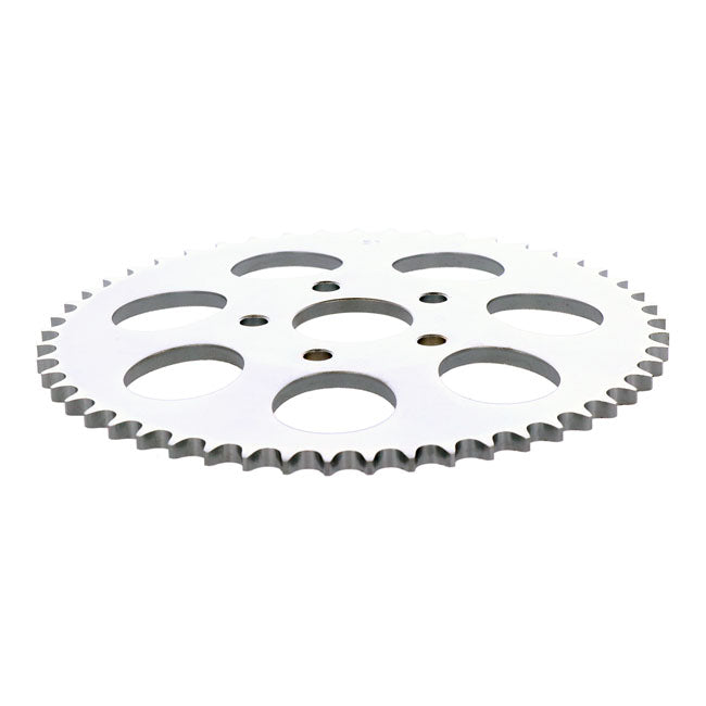 Rear sprocket, zinc. 51t — 73-85 4-speed Big Twin; 79-81 XL Sportster