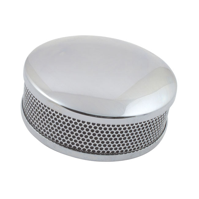 Dragtron star air cleaner assembly. Chrome — Keihin; Bendix and Tillotson carburetors (excl. C.V.)