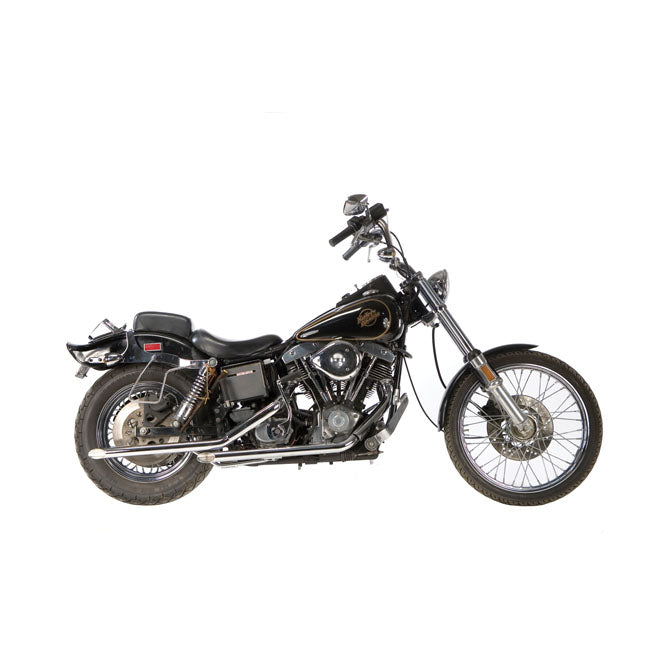Paughco, Drag pipes (40"). Chrome — 71-84 Shovel (NU)