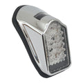 Mini LED Tombstone taillight, chrome — Universal