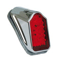 Mini LED Tombstone taillight, chrome — Universal