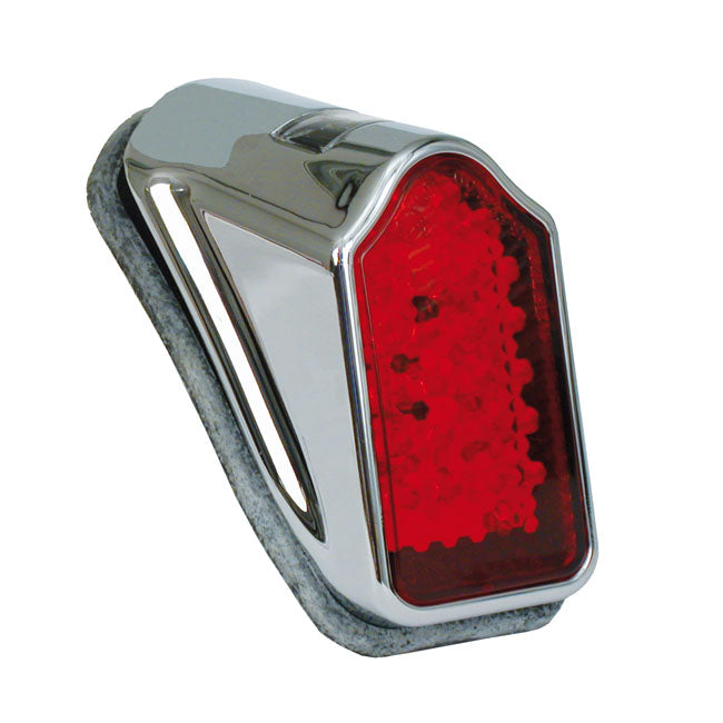 Mini LED Tombstone taillight, chrome — Universal