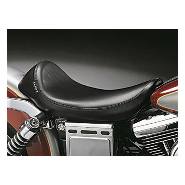 LePera, Silhouette Deluxe solo seat. Smooth — 06-17 Dyna (NU)
