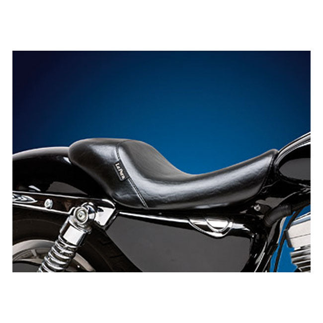 LePera, Bare Bones solo LT seat. Smooth — 07-09 XL Sportster with 4.5 gallon tank (NU)