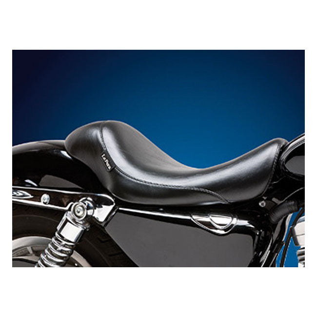 LePera, Silhouette solo seat. Smooth — 07-09 XL Sportster with 3.3 gallon fuel tank (NU)