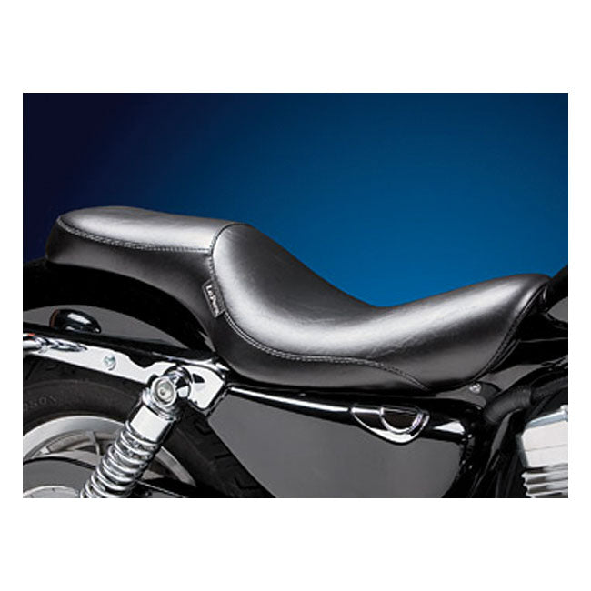 LePera, Silhouette 2-up seat — 07-09 XL Sportster with 3.3 gallon fuel tank (NU)