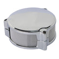 Dragtron star air cleaner assembly. Chrome — 66-88 Big Twin; 66-87 XL Sportster (NU). With Tillotson; Bendix & Keihin carburetor (Excl. CV)