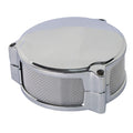 Dragtron star air cleaner assembly. Chrome — 90-17 (NU) Big Twin; 88-22 XL Sportster. With CV or Delphi inj. (Excl. e-throttle models)