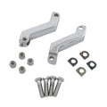 Foot peg extender set. Chrome