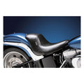 LePera, Bare Bones up-front solo seat. Smooth — 08-17 Softail with 150mm tire; fender mounted (Excl. FXS; FLS/S) (NU)