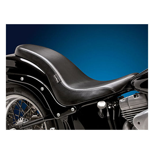 LePera, Cobra 2-up seat. Smooth — 06-17 Softail with 200mm rear tire (NU)
