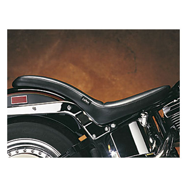 LePera, Cobra 2-up seat. Smooth — 00-17 Softail (Excl. FXS; FLS/S) with up to 150mm rear tire (NU)