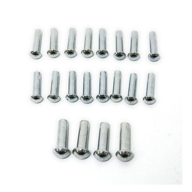 Rivet & dowel pin kit, rear sprocket — 30-E58 Big Twin; 57-78 XL Sportster (NU) (Mech. brake)