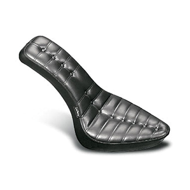 LePera, Cobra 2-up seat. Pleated — 00-17 Softail (Excl. FXS; FLS/S) with up to 150mm rear tire (NU)