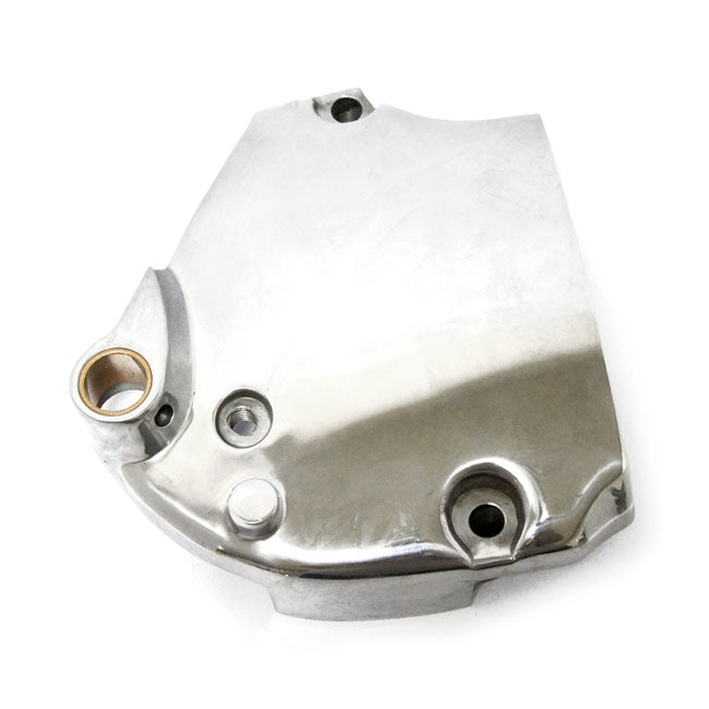 XL Sportster sprocket cover. Polished — 71-76 XL Sportster (NU) kick & E-start